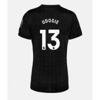 Tottenham Hotspur Destiny Udogie #13 Fotballklær Bortedrakt Dame 2025-26 Kortermet